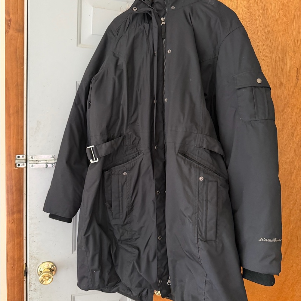 Eddie Bauer Black Winter Jacket/Coat